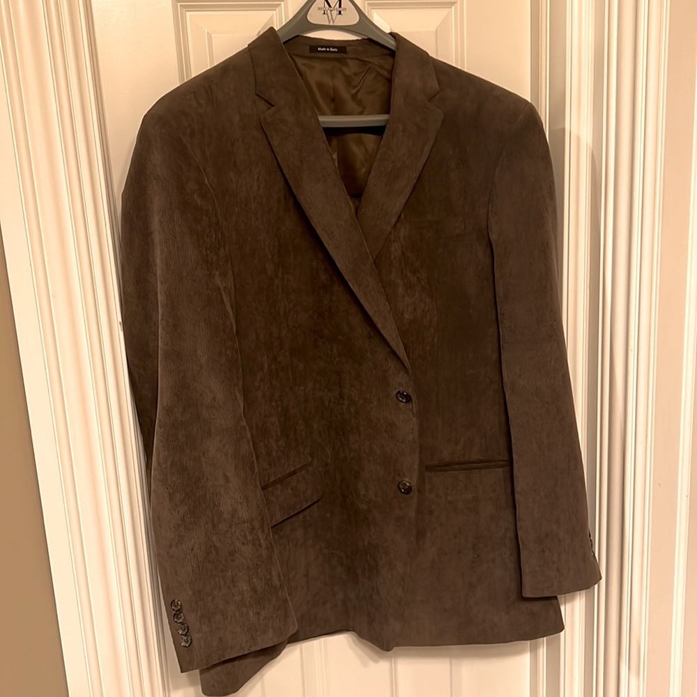 Fine corduroy sport coat brown 48L
